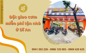 Đặt giao cơm miễn phí tận nơi ở Dĩ An | Cơm tấm Song Ngọc