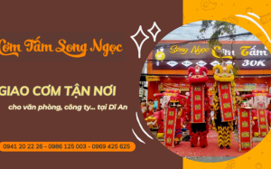 Giao cơm tận nơi cho văn phòng, công ty, nhà xưởng tại Dĩ An